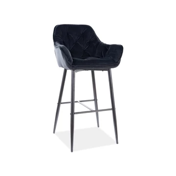 Cherry H-1 Velvet  bárszék fekete-19