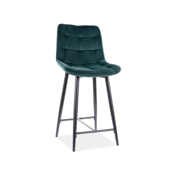 Chic H-2 Velvet  bárszék zöld-78