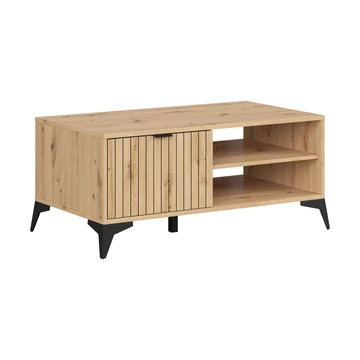 Lamea dohányzóasztal 110 cm, fiókkal és polcokkal, artisan tölgy színben