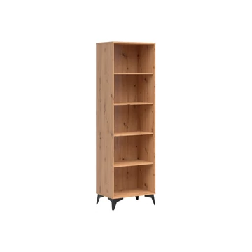 Lamea könyvespolc 60 cm 4 polccal – artisan tölgy