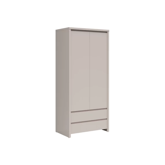 Szekrény Kaspian 90 cm. 2 ajtós kasmír színben