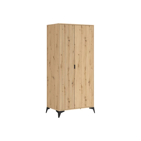 Lamea kétajtós szekrény 90 cm, artisan tölgy színben