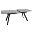 Kép 2/4 - Planet bővíthető étkezőasztal 160–200×90 cm, fekete/antracit