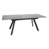 Kép 3/4 - Planet bővíthető étkezőasztal 160–200×90 cm, fekete/antracit
