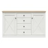 Kép 1/6 - Frija komód 153 cm 2 ajtóval és 4 fiókkal, Andersen fehér fenyő